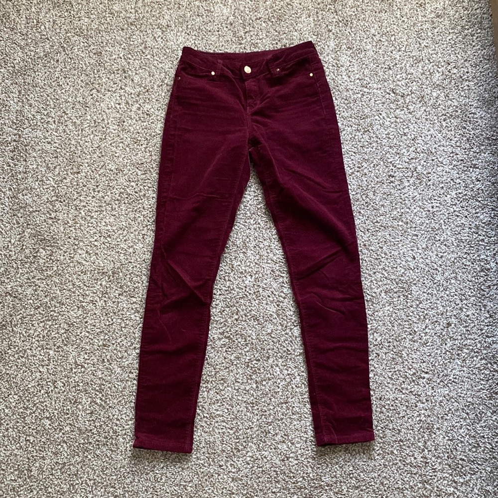 Ci Sono Corduroy jeans. Brick Red. Size 3.